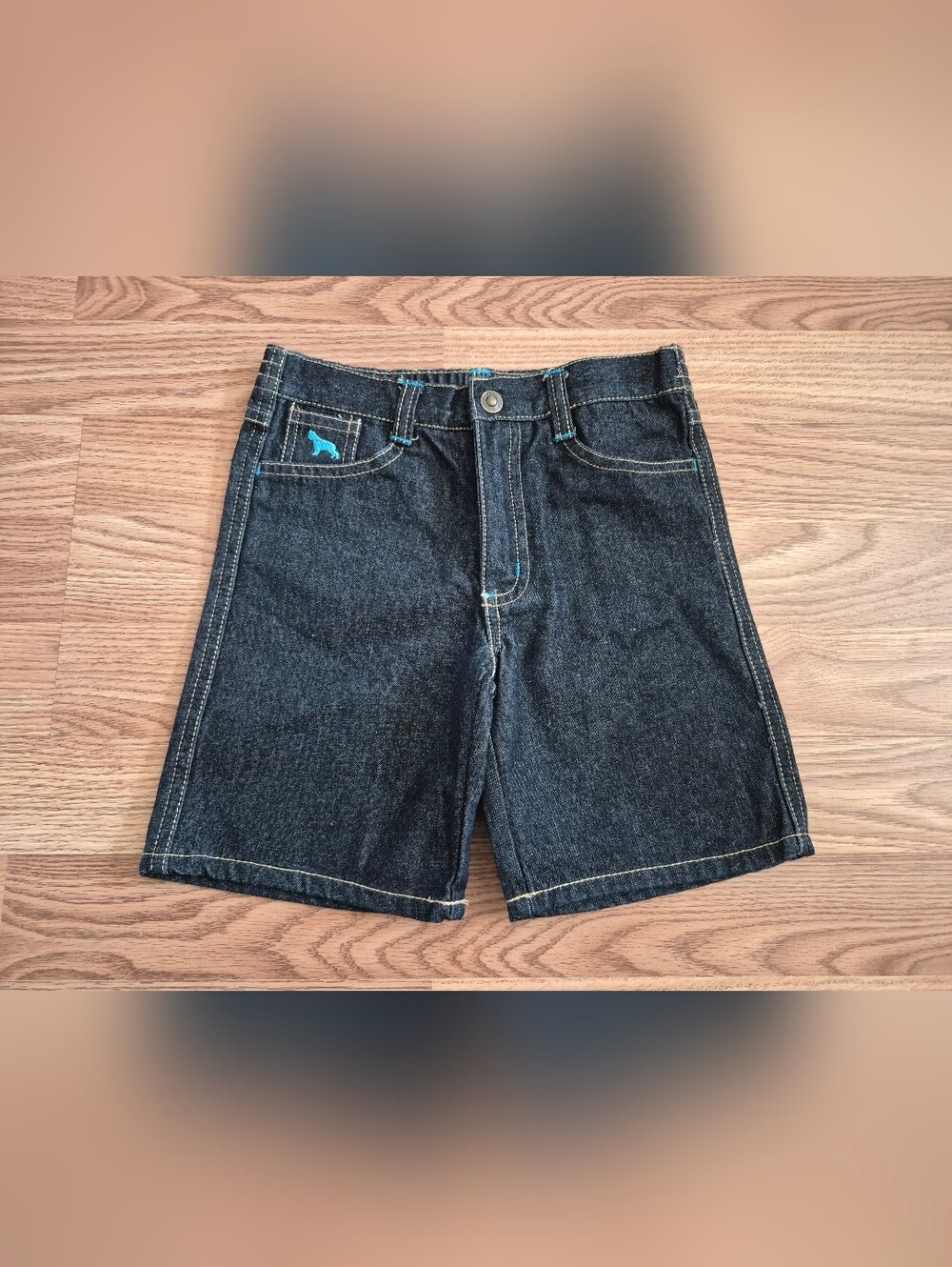 American Bulldog Boys' 100% Cotton Denim Shorts